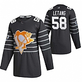 Penguins 58 Kris Letang Gray 2020 NHL All-Star Game Adidas Jersey,baseball caps,new era cap wholesale,wholesale hats